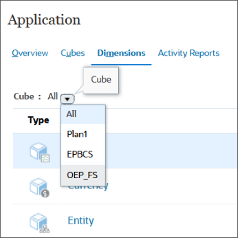 Selecting a cube